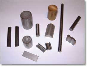 Getrennte Bauteile und Profile